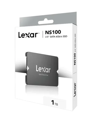 Le disque dur Lexar NS100 1To - un stockage fiable et efficace pour tous vos besoins de données.