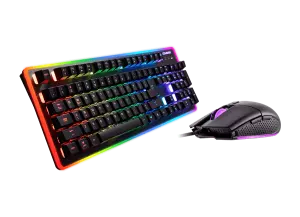 Kit clavier-souris Cougar Gaming Deathfire EX avec rétroéclairage RGB, fonction anti-ghosting.