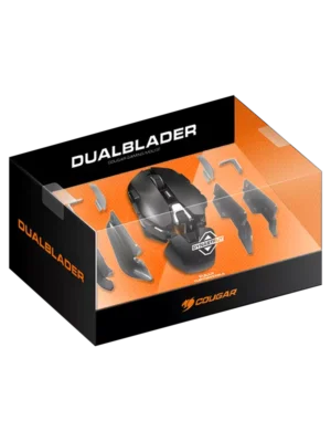 La DualBlader offre une précision de suivi exceptionnelle grâce à son capteur optique avancé de 16000 DPI.